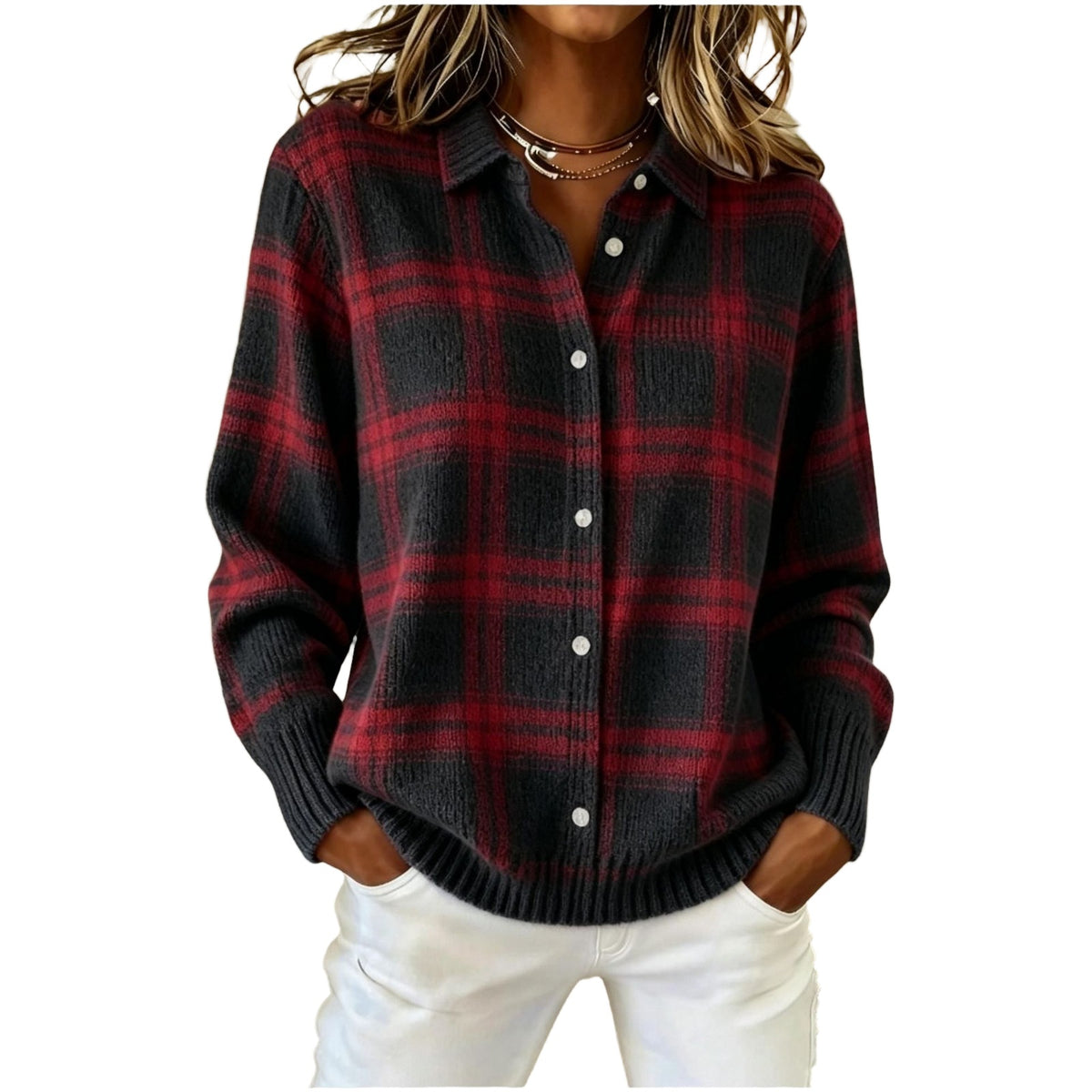 Sweater cardigan coat teemdrop