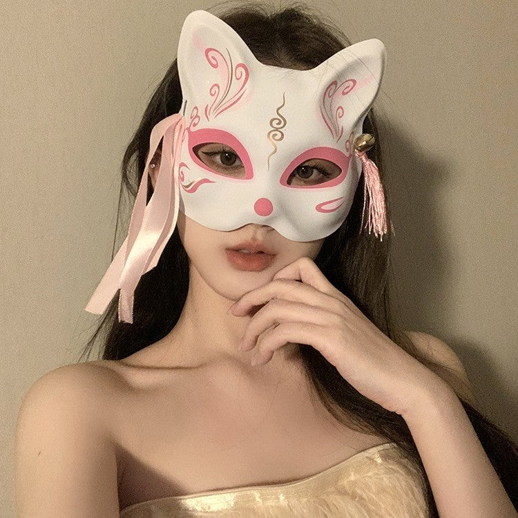 Halloween Second Dimension Half Face Mask