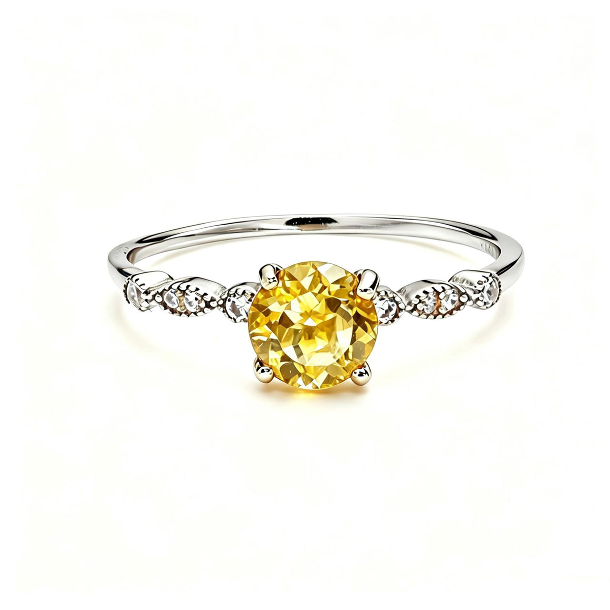 Twelve-month birthstone ring