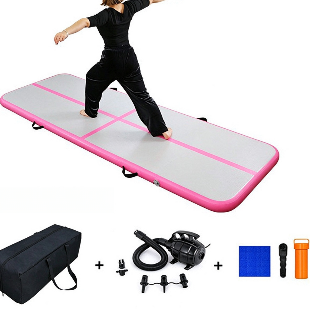 Thickened Inflatable Gymnastics Mat for Martial Arts and Fitness Training teemdrop