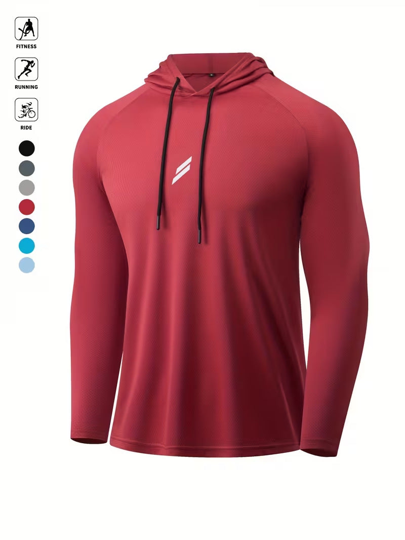 Men's UV-protective quick-drying fishing sun protection jacket