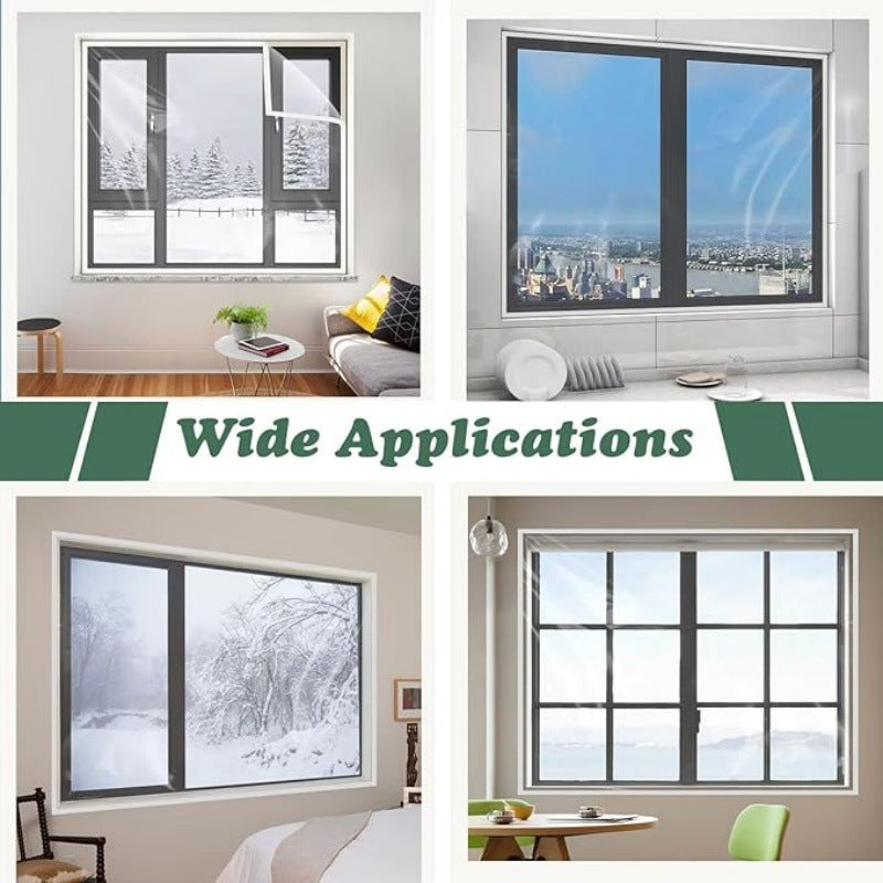 Window sealing film teemdrop