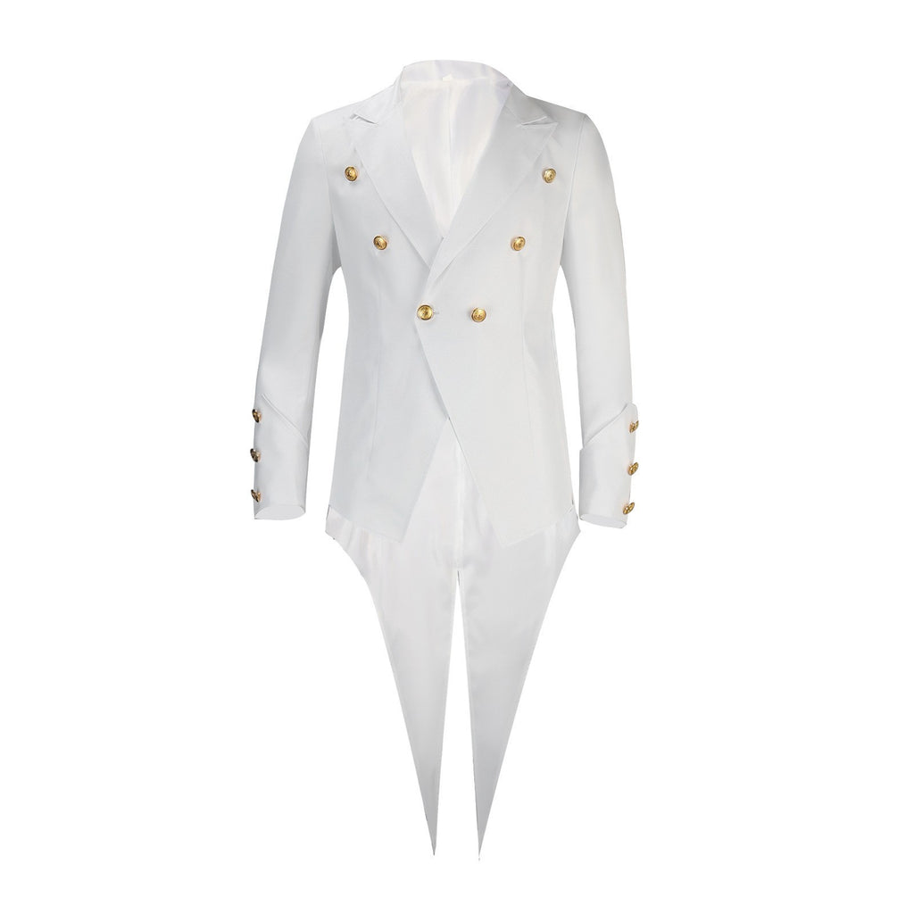 Medieval Gothic Performance Coat for Halloween