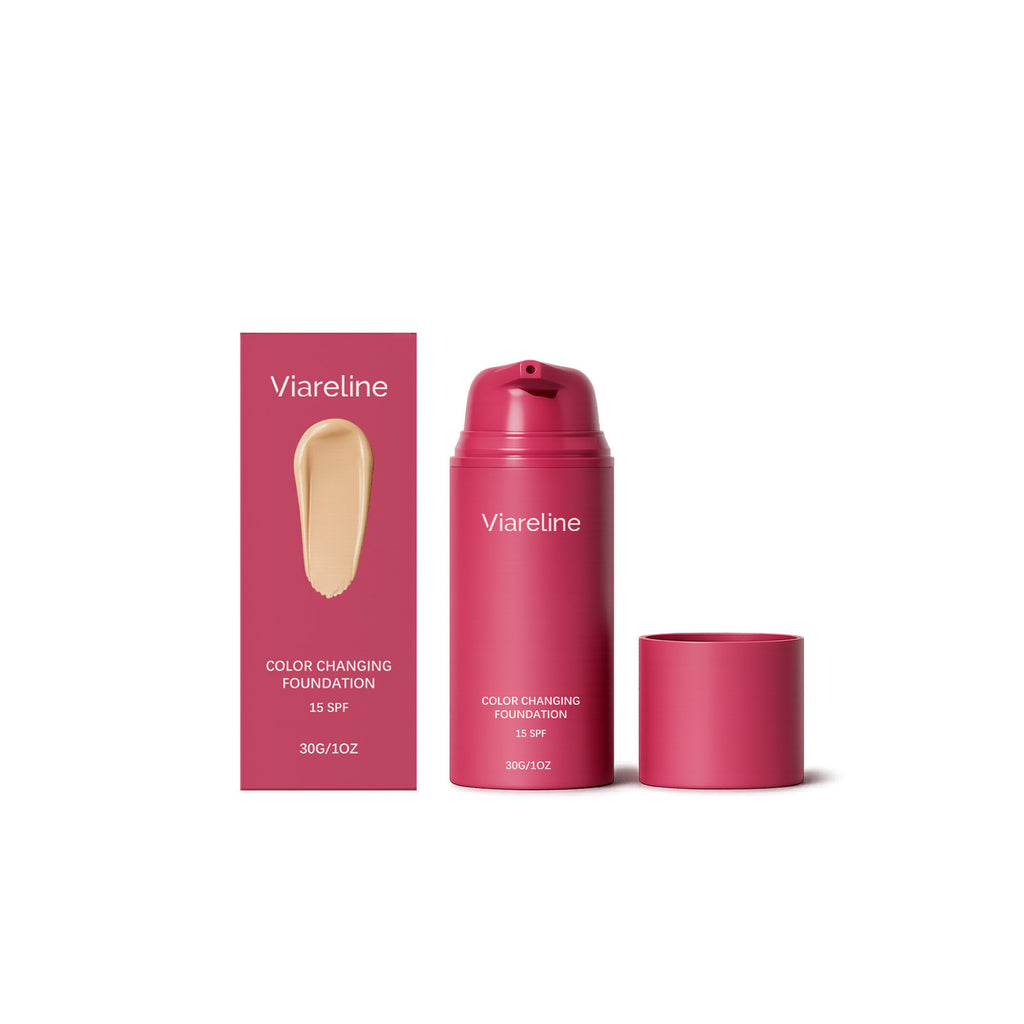 Natural Color Temperature-Adjusting Foundation Liquid