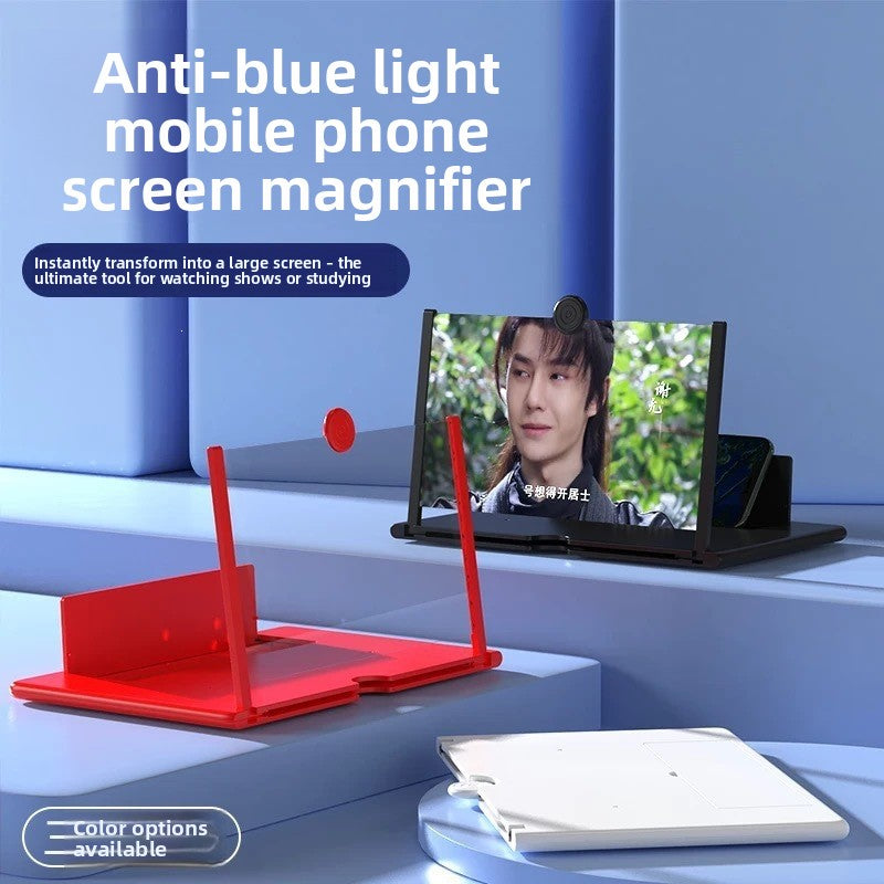 Pull-out mobile phone screen amplifier teemdrop