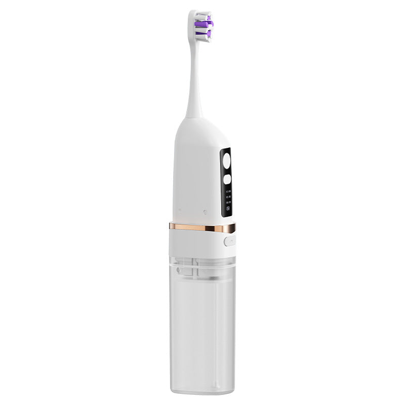 Two-in-one household waterproof ultrasonic toothbrush