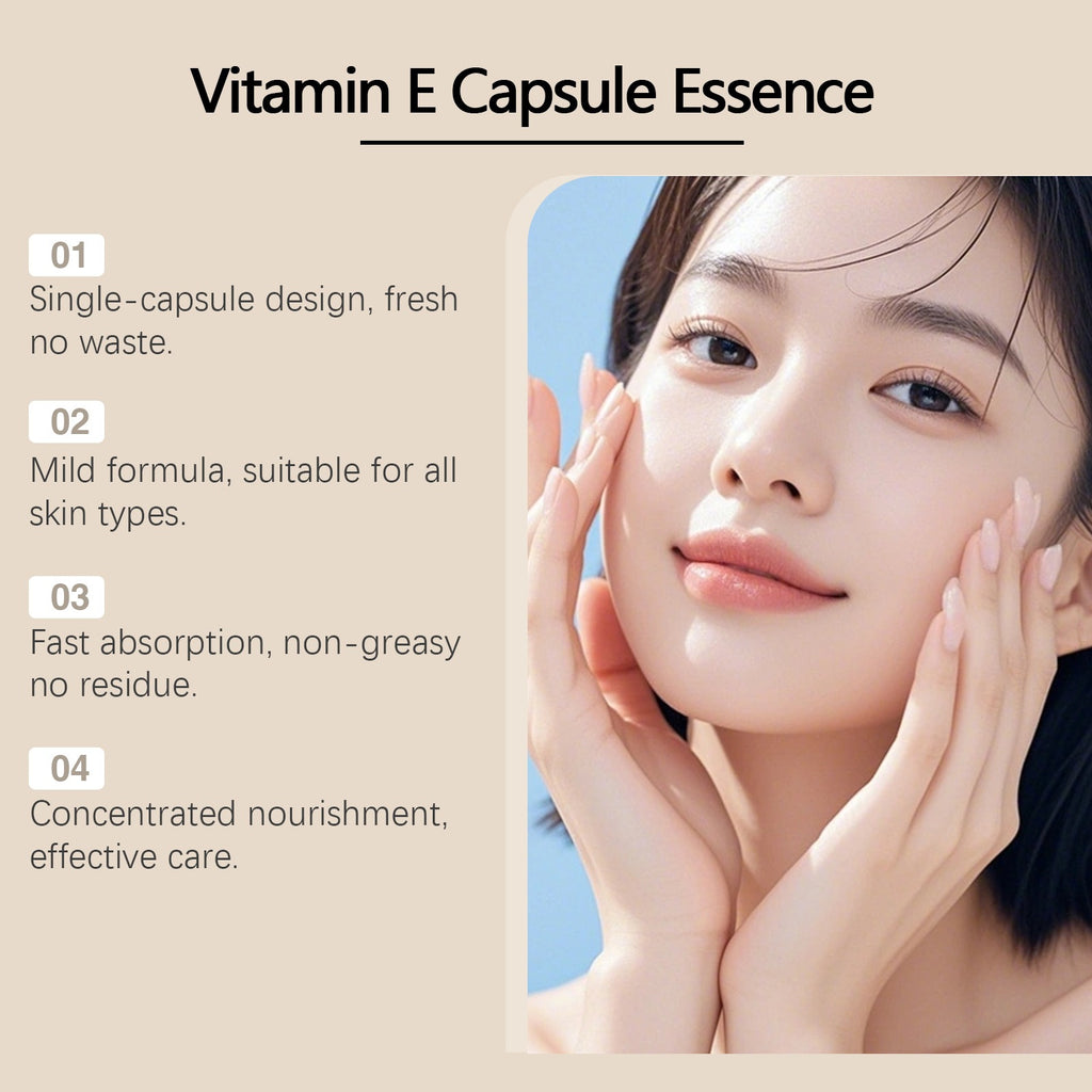 Vitamin E Essence Lightweight Skin Feeling Moisturizing and Hydrating teemdrop