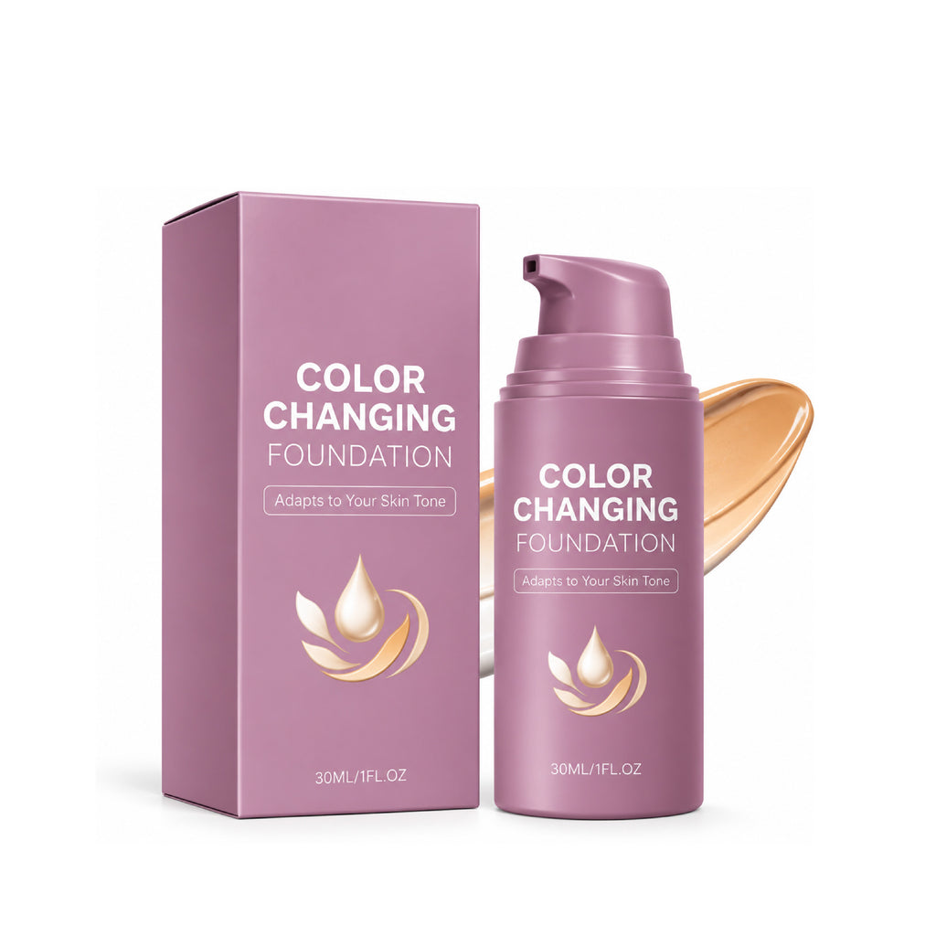 Natural Color Temperature-Adjusting Foundation Liquid
