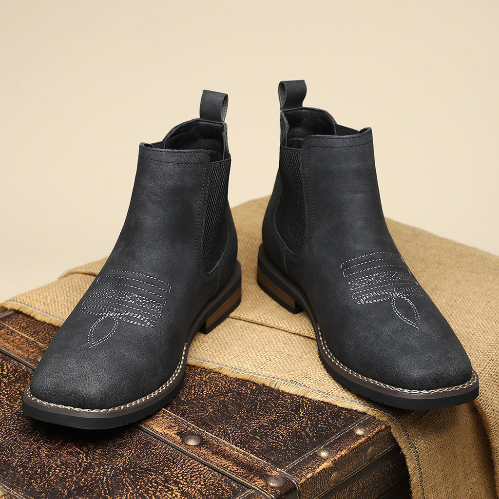 Men's Chelsea Style Mid-Calf Boots teemdrop