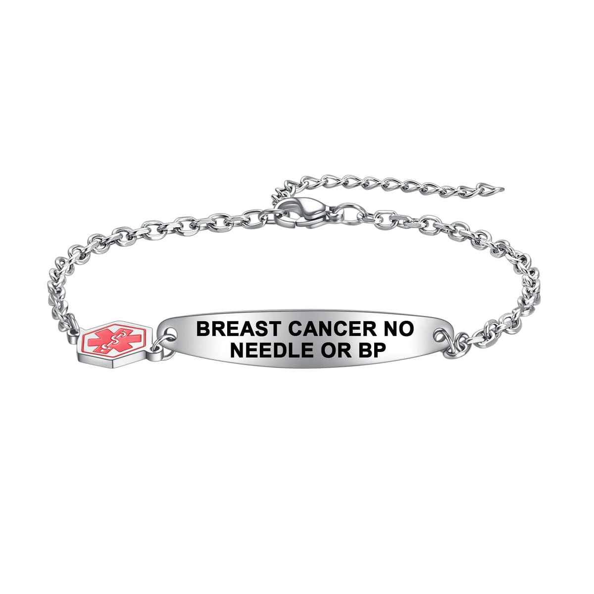 Stainless Steel Medical Identification Bracelet