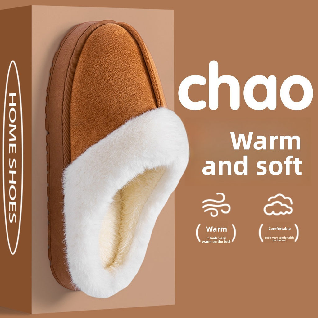 Cloud-like cotton slippers teemdrop