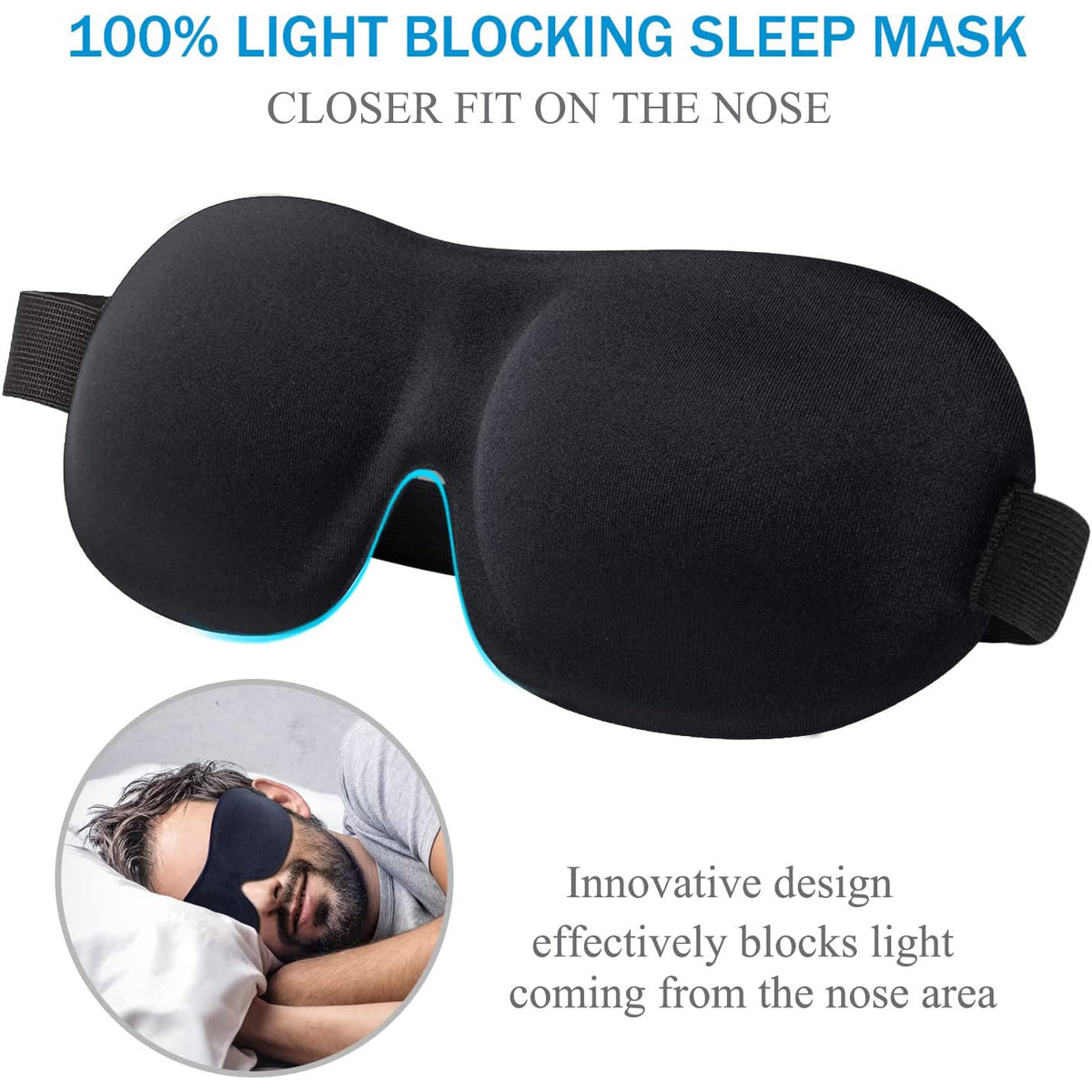 3D Seamless Sleep Eye Mask