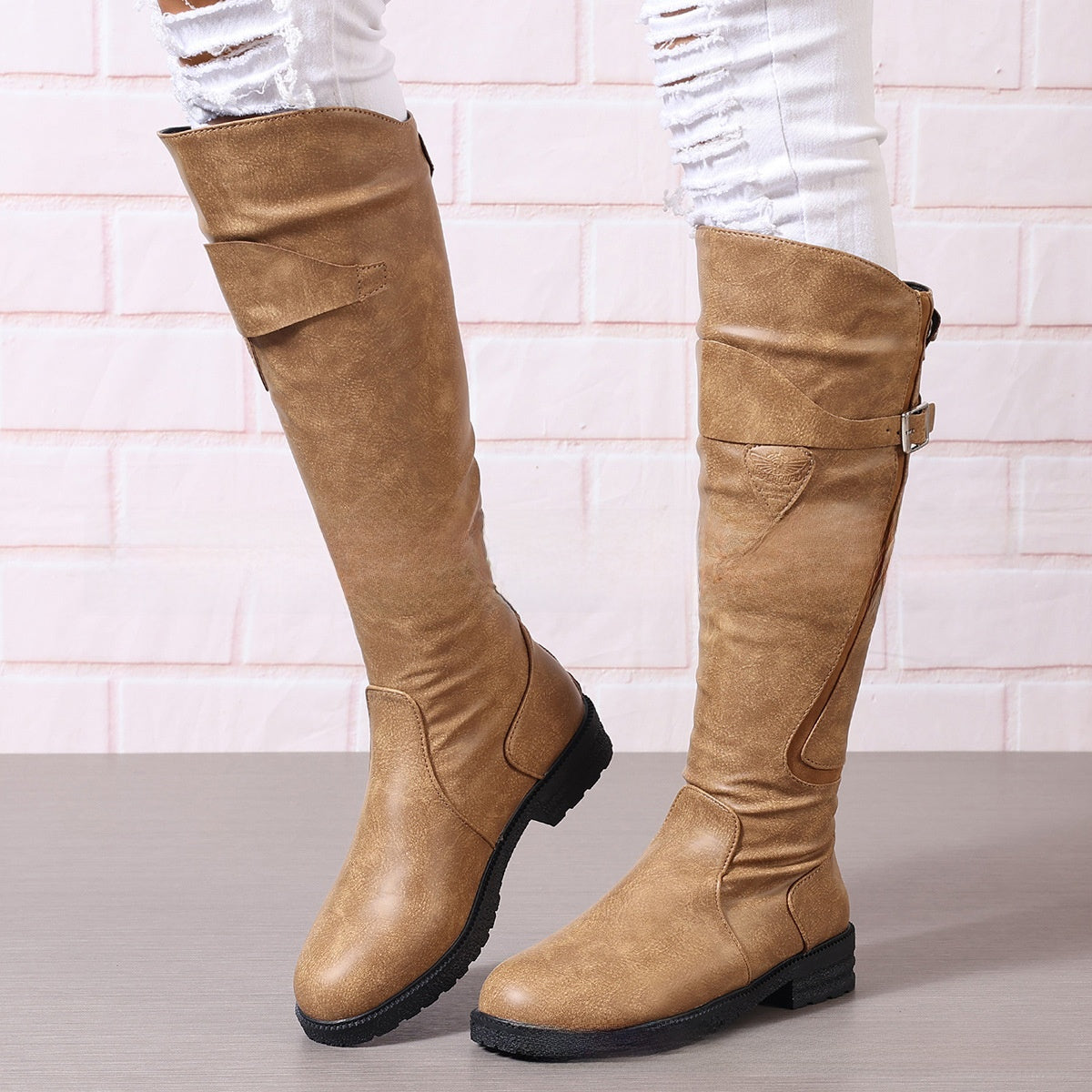 Women's High Shaft Knight Boots teemdrop