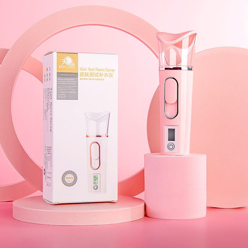 Portable Facial Hydration Sprayer with Skin Test Function