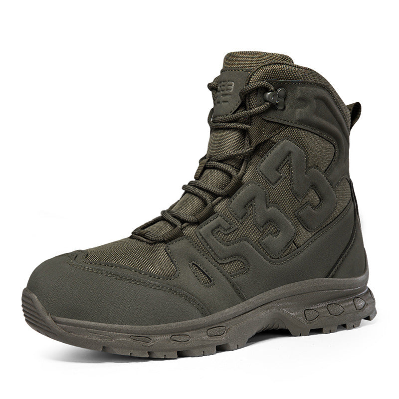 Outdoor Hiking Adventure Rescue Combat Boots Training Camping Mountaineering Men's Boots