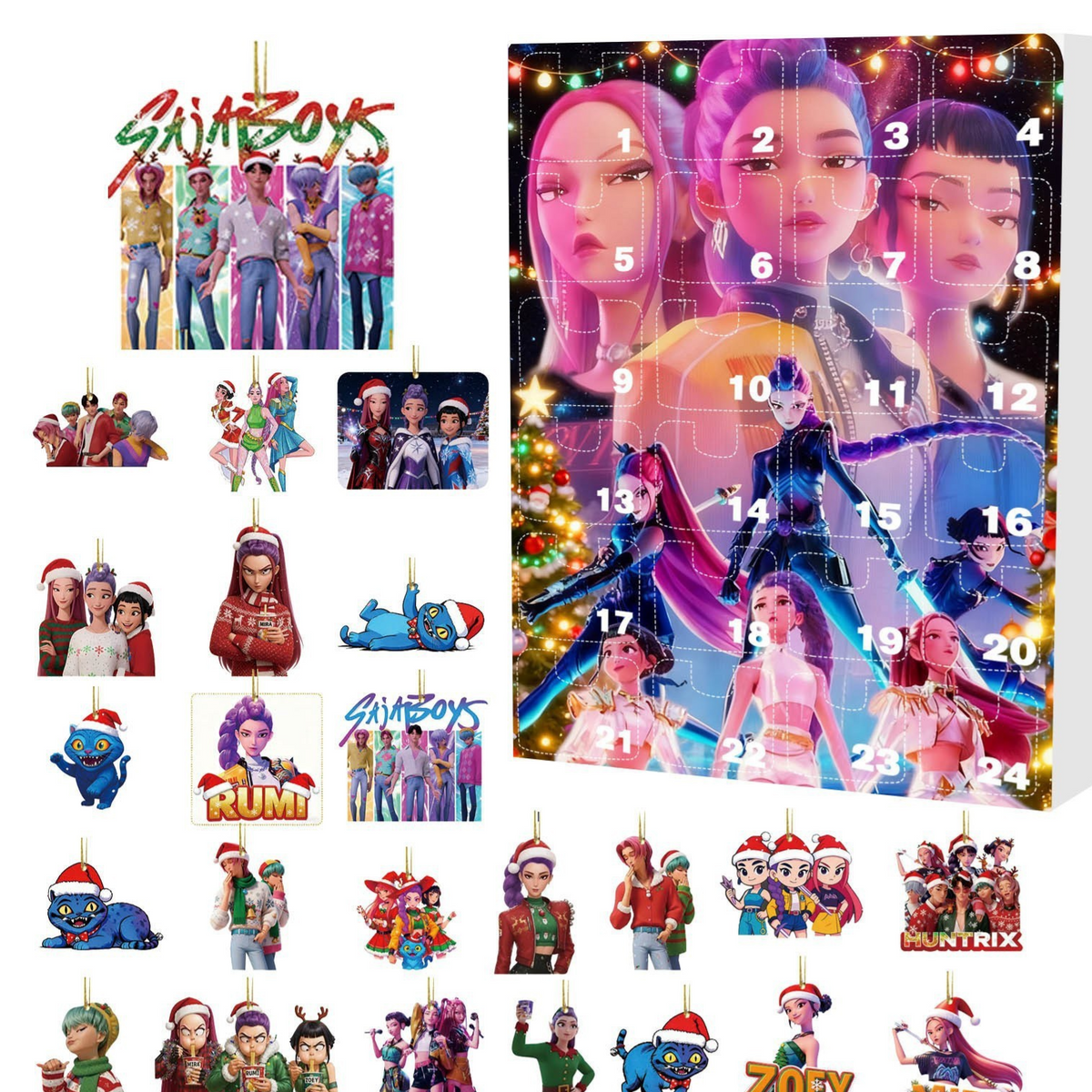 Acrylic Christmas Countdown Calendar
