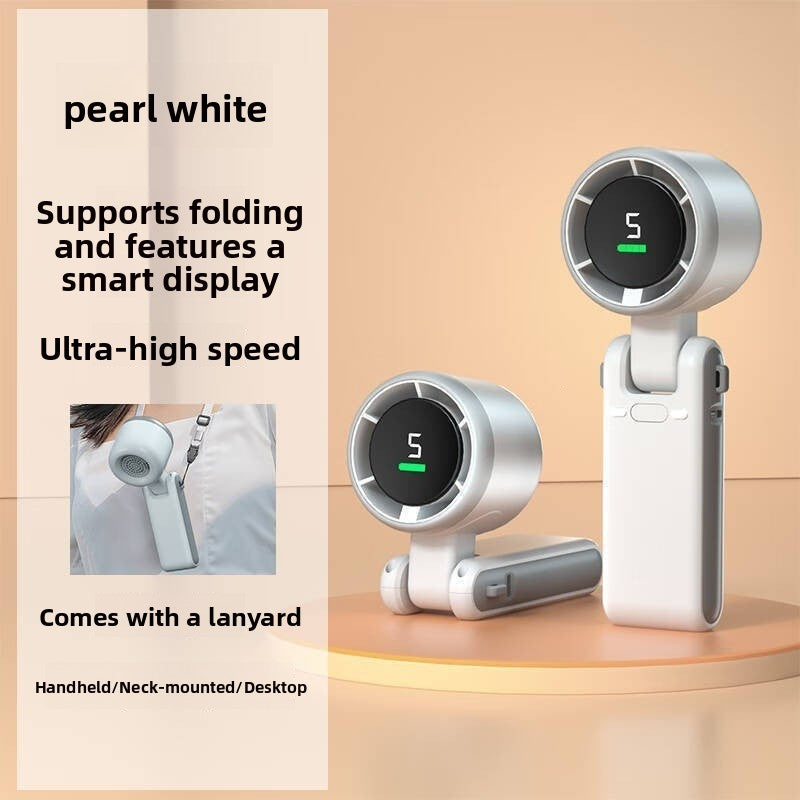 Mini Rechargeable Foldable Desktop Fan