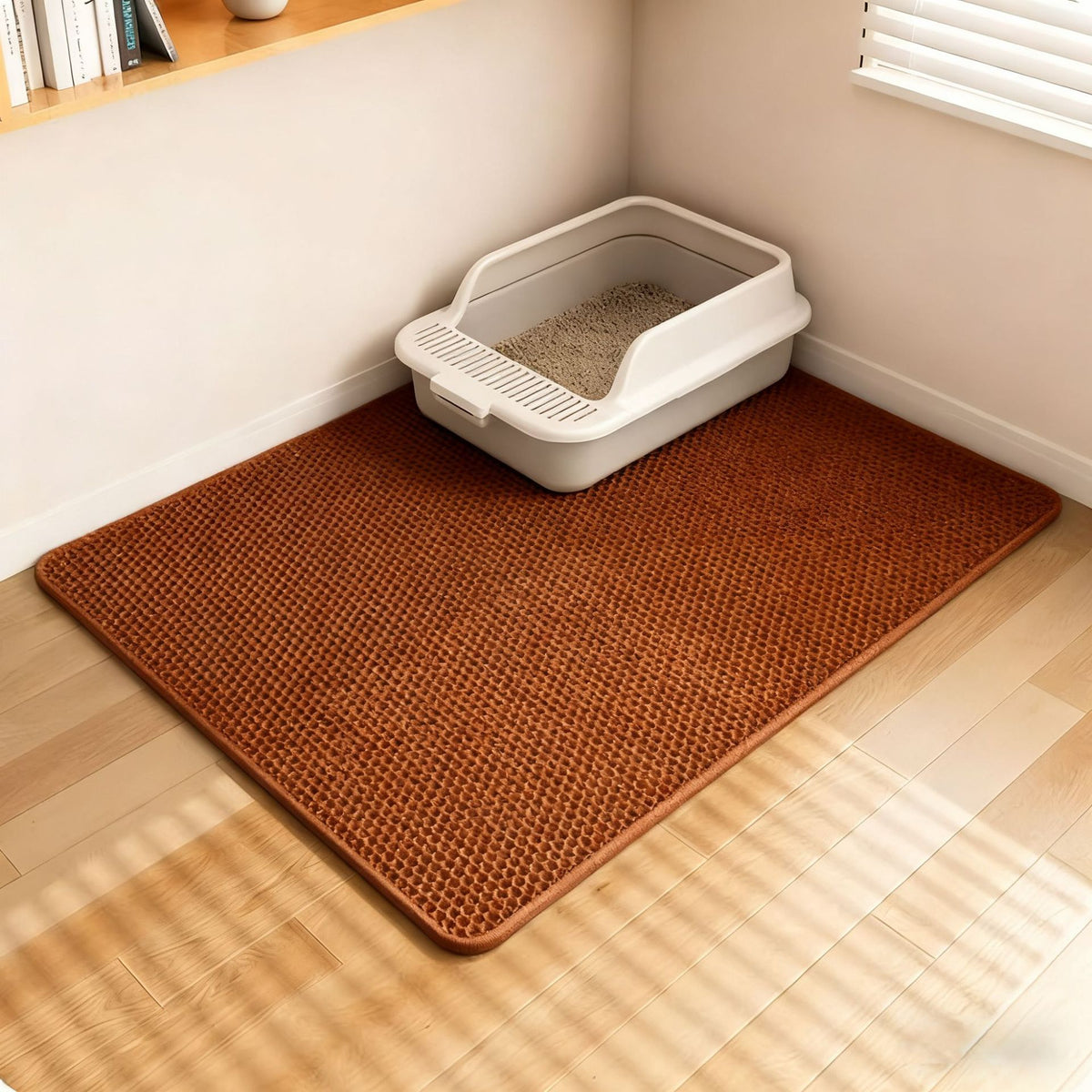cat litter mat