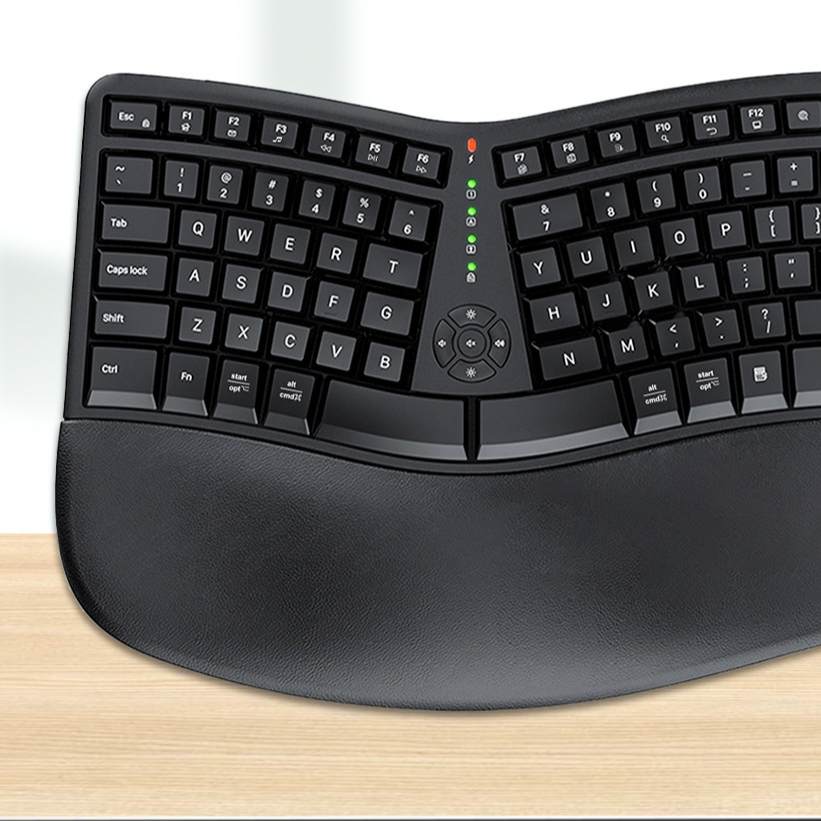 Ergonomic keyboard and mouse