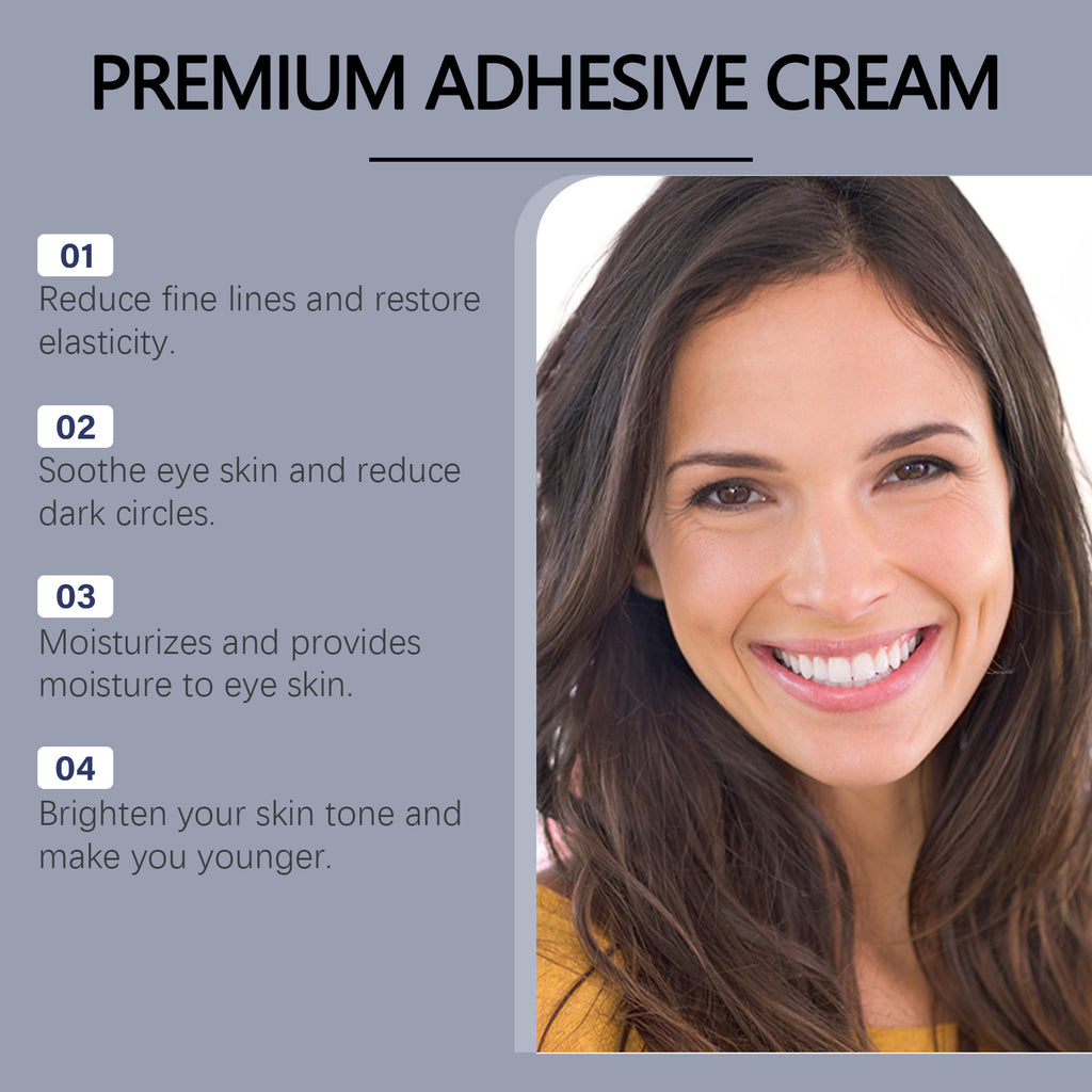 Denture Adhesive Improves Comfort and Protects Loose Dentures, Adhesive Paste for Secure Fixation