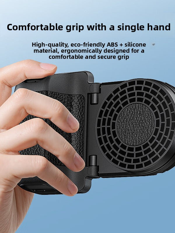 Crenov Mobile Phone Stabilizer Anti-Shake Magnetic Stand Bluetooth Remote Control Shooting Aid for Vlog Shooting Horizontally and Vertically teemdrop