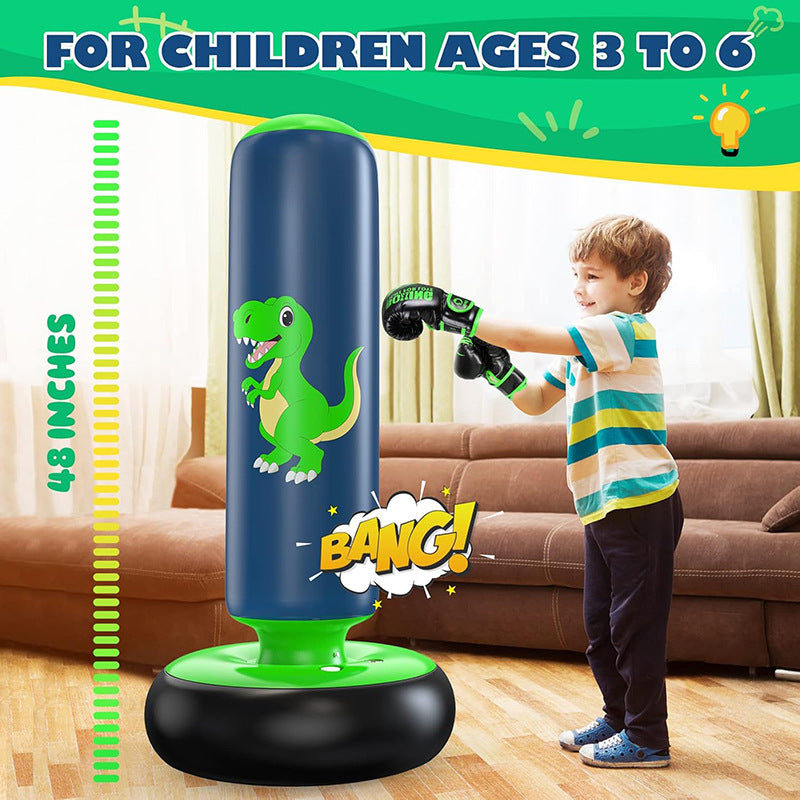 Thickened PVC Rebound Training Dummy