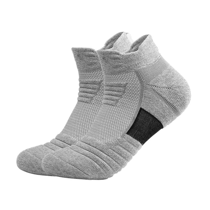 Shock-absorbing high-top sports socks teemdrop