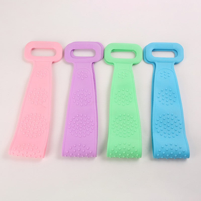 Silicone Bath Back Scrubber Towel