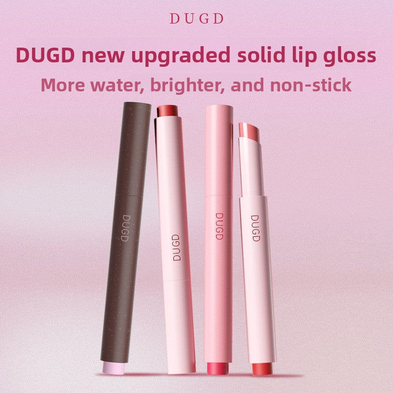 Diamond Shimmer Mirror Solid Lip Gloss Pen Plumping Non-Stick Long Lasting teemdrop
