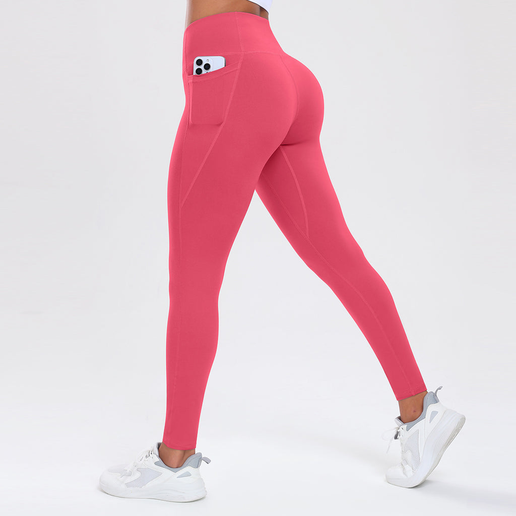 breathable high-waisted tummy-reducing sports fitness yoga pants teemdrop
