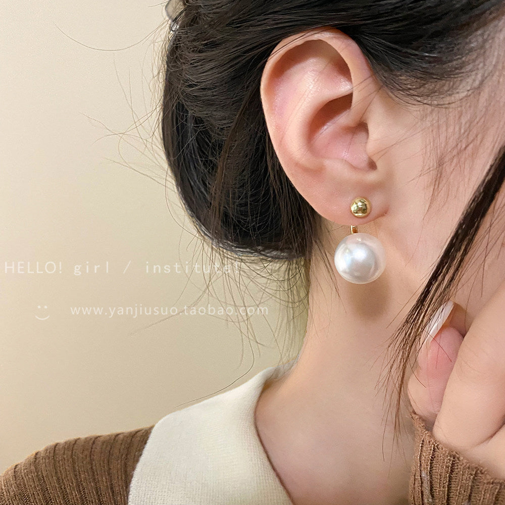 Korean Style Geometric Alloy Earrings