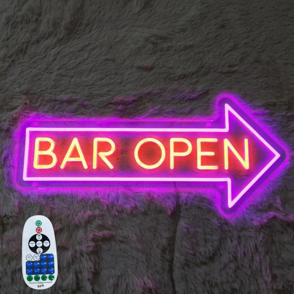 Dimmable LED Neon Sign Light teemdrop