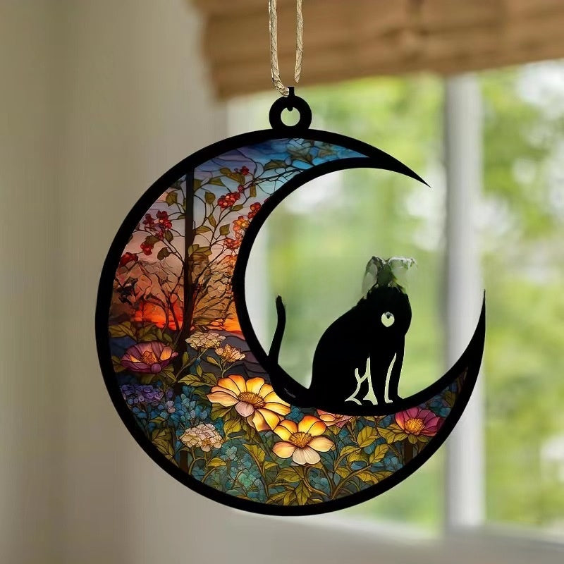 Dog Cat Window Hanging Ornament Personalized Gift