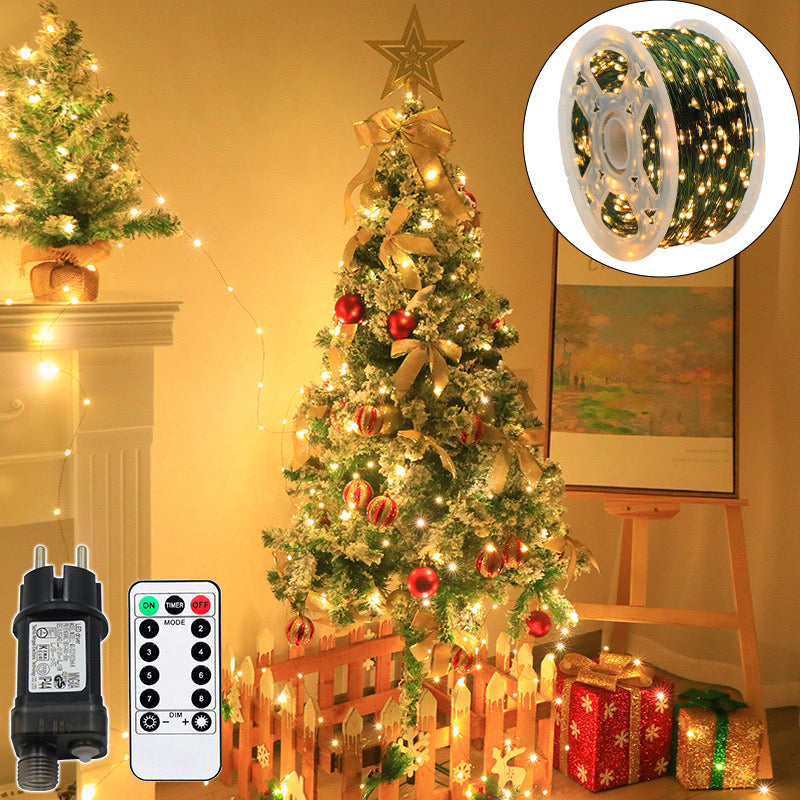 Christmas tree light string