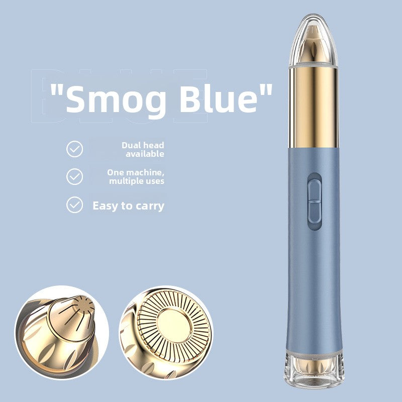 Electric Eyebrow and Nose Hair Trimmer USB Rechargeable Washable Painless Facial Grooming Tool