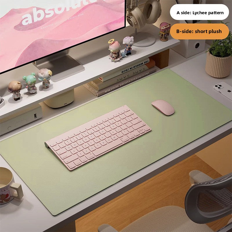 Waterproof Double-Sided PU Leather Desk Mat