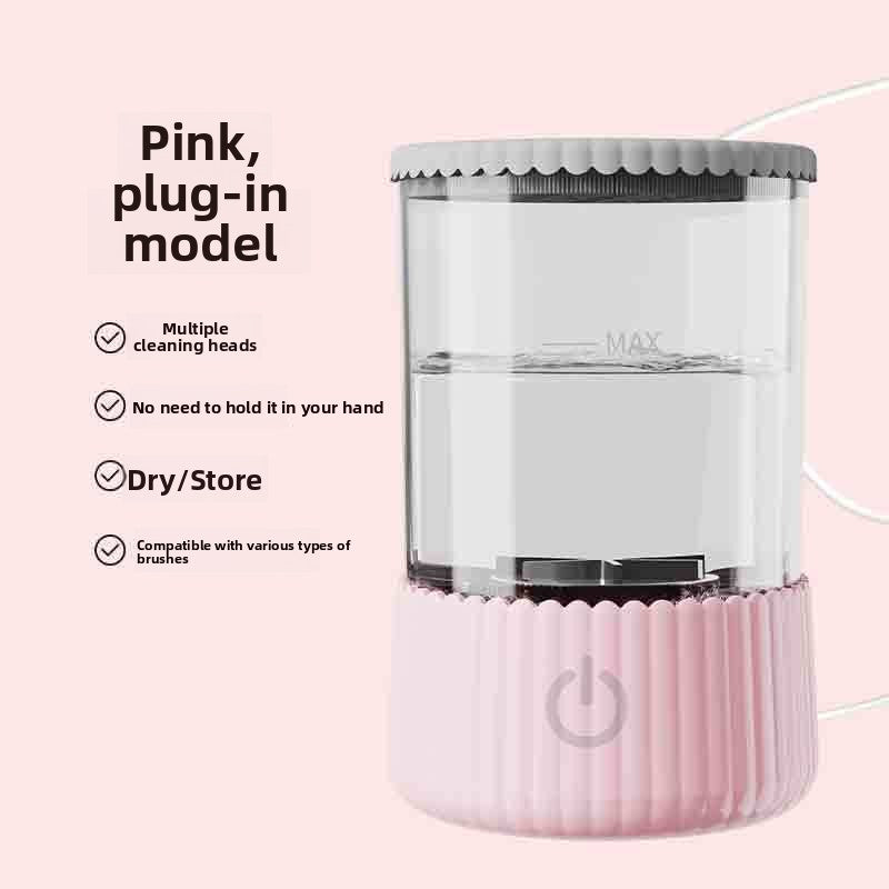 Automatic Makeup Brush Cleaner