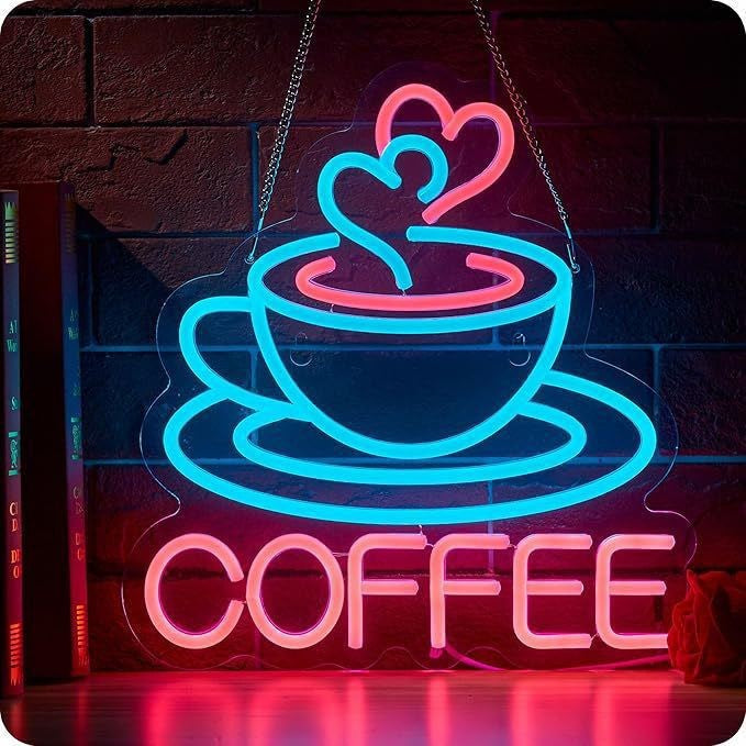 USB Powered LED Neon Light Bar Cafe Bar Home Party Wall Hanging Decorative Lamp teemdrop
