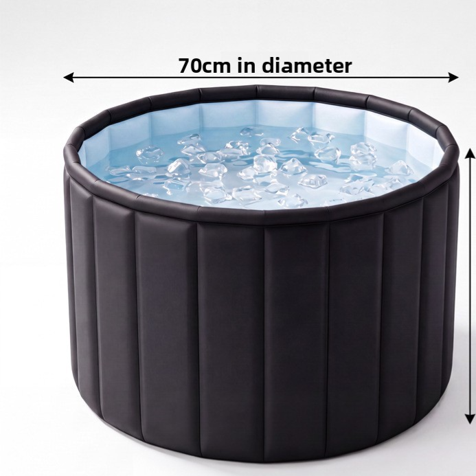 Foldable Ice Bath Tub for Home Fitness Recovery