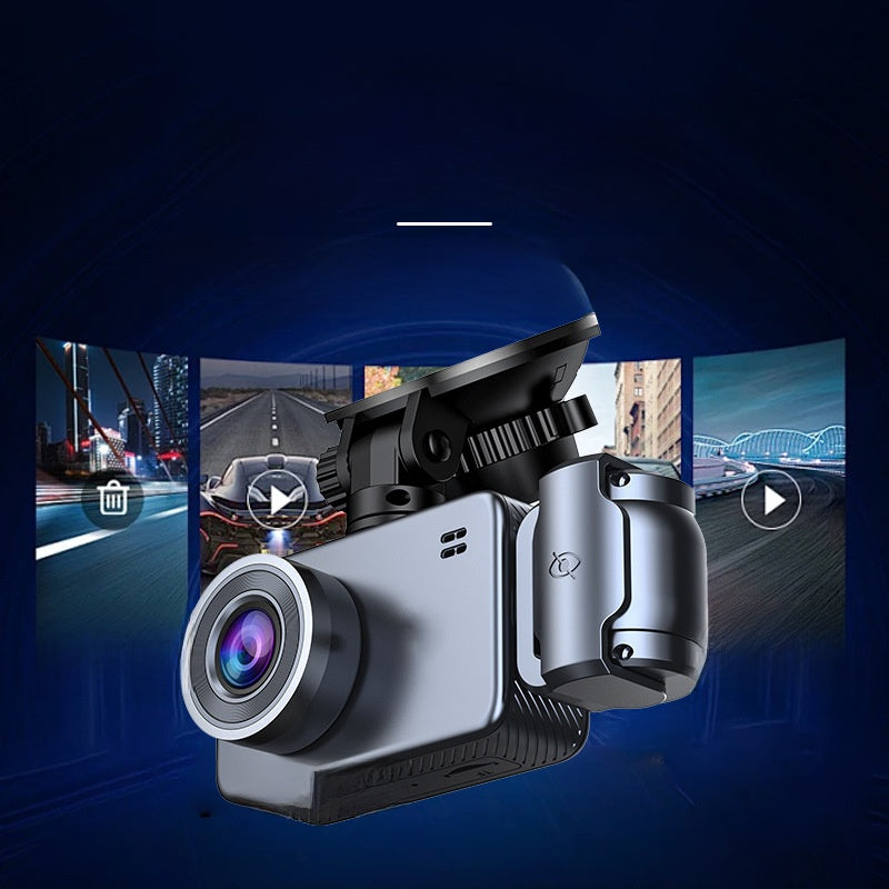 4K Three-Lens Dash Cam teemdrop