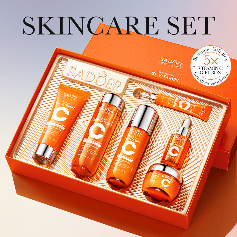 SADOER Vitamin C Whitening Skin Care Gift Box