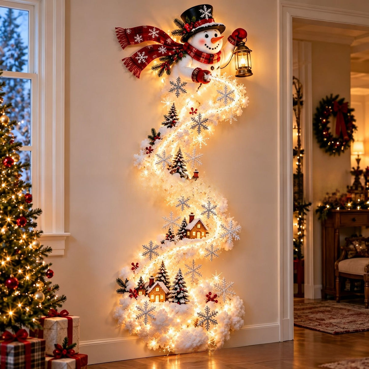Christmas Magic Trail Wall Light