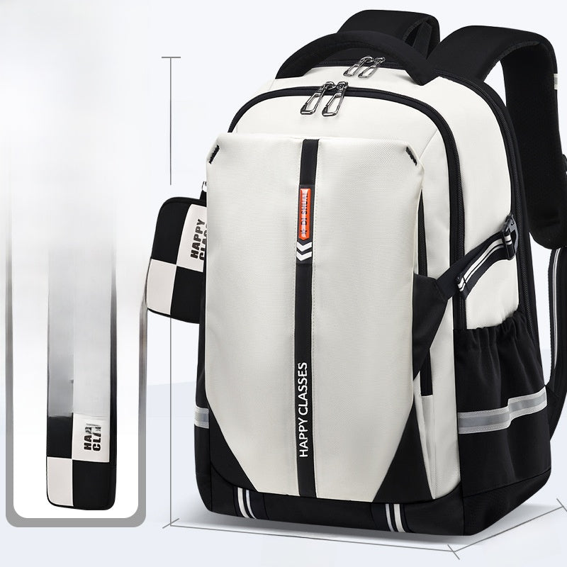 Spine-protecting school backpack for middle school students teemdrop