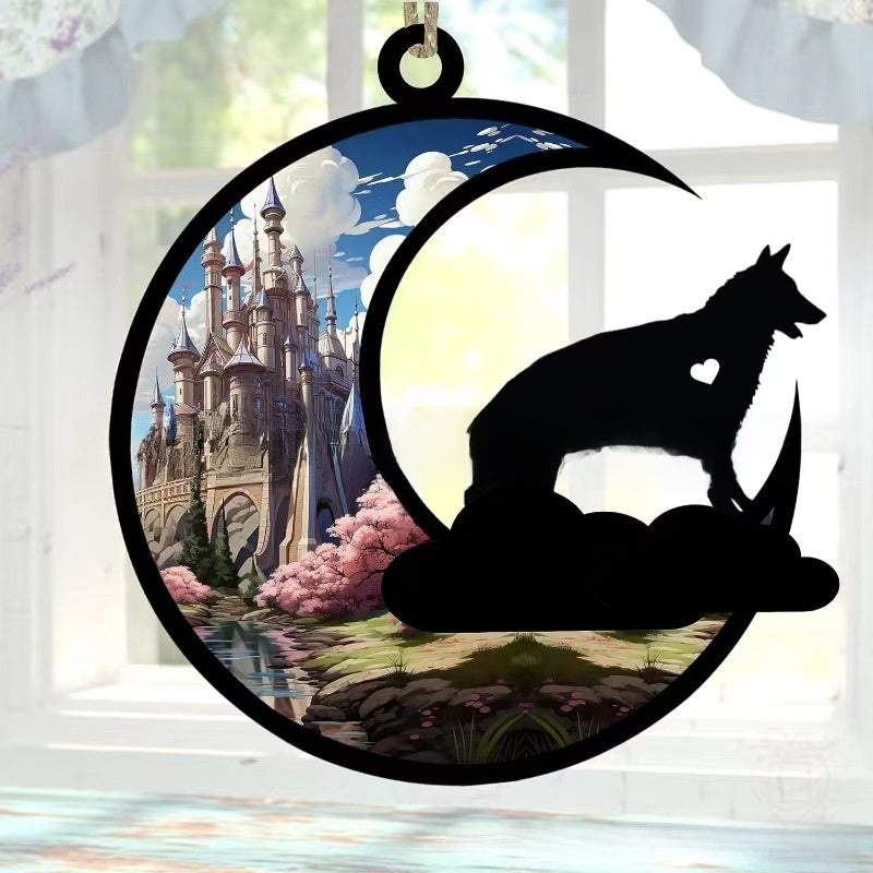 Dog Cat Window Hanging Ornament Personalized Gift