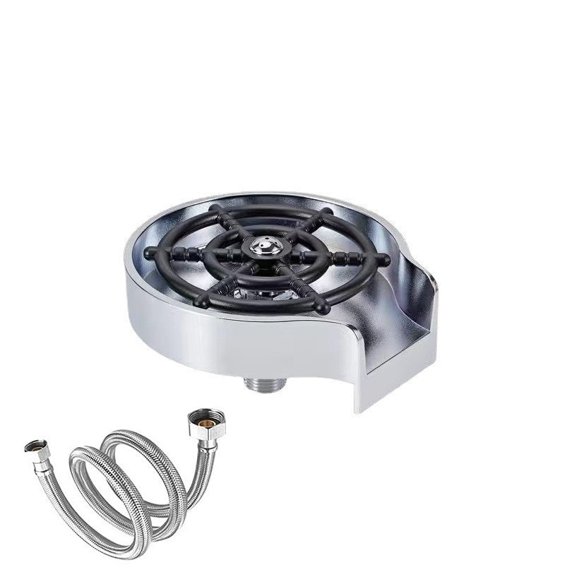 Automatic Press Cup Washer Faucet