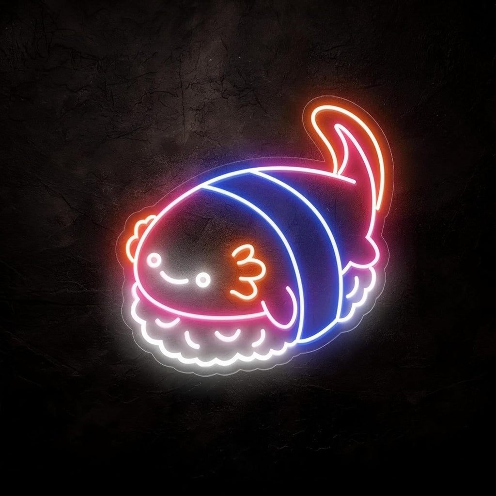 Sushi LED Neon Sign Dimmable Wall Decor Light for Kitchen Home Art Decoration