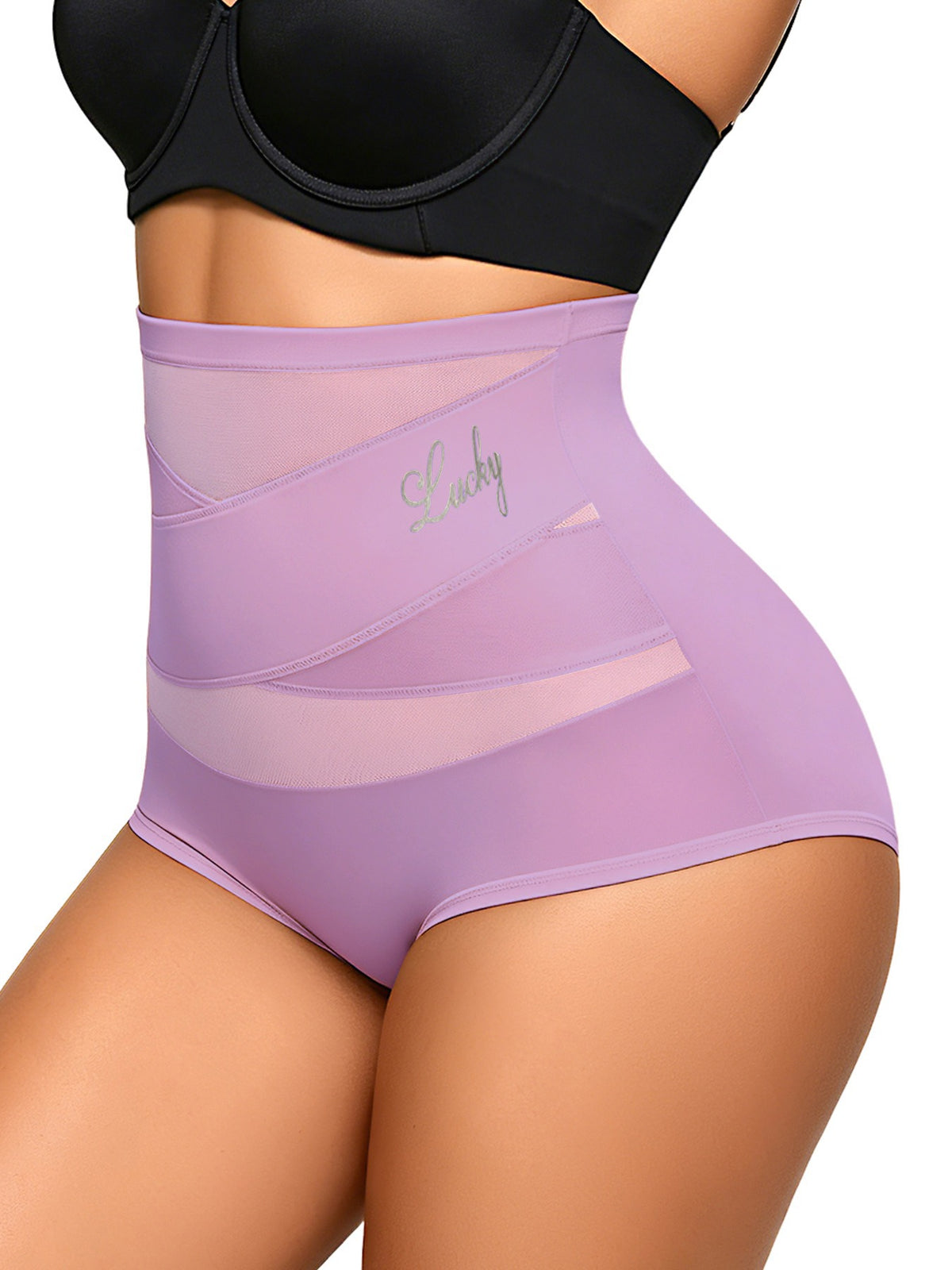 Women's high-waisted slimming and shaping pants