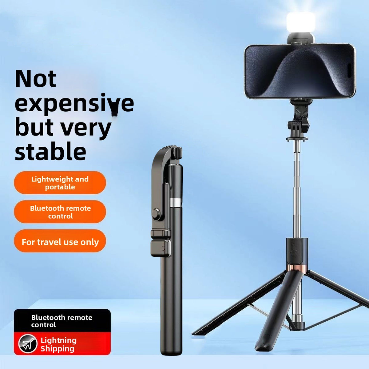 Bluetooth Selfie Stick Tripod teemdrop