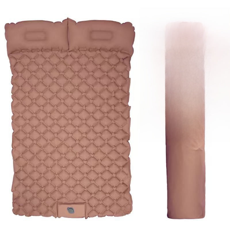 Ultra-Light Foot-Operated Automatic Inflatable Camping Mattress with Pillow teemdrop
