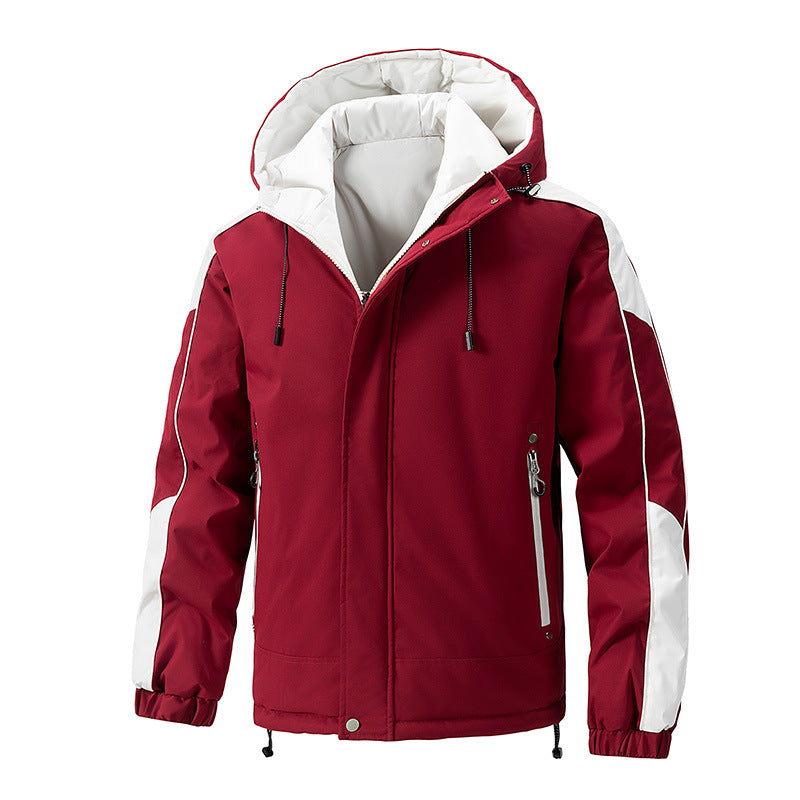 Double-layer cotton clothes for autumn and winter teemdrop
